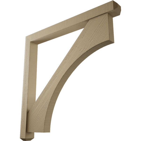 Ekena Millwork BKTUR0402X40X40WTL04RCPR