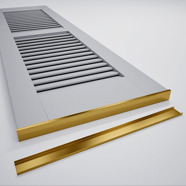 Ekena Millwork SHWM01X15SCBRUN