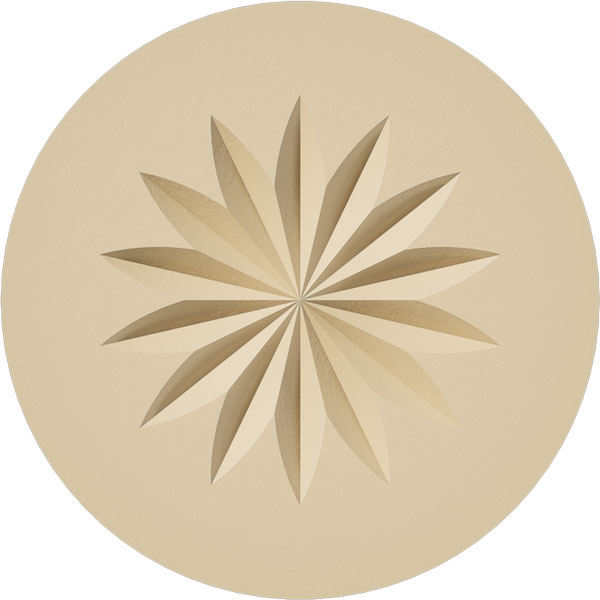 Ekena Millwork ROSS040X040X125GRY09