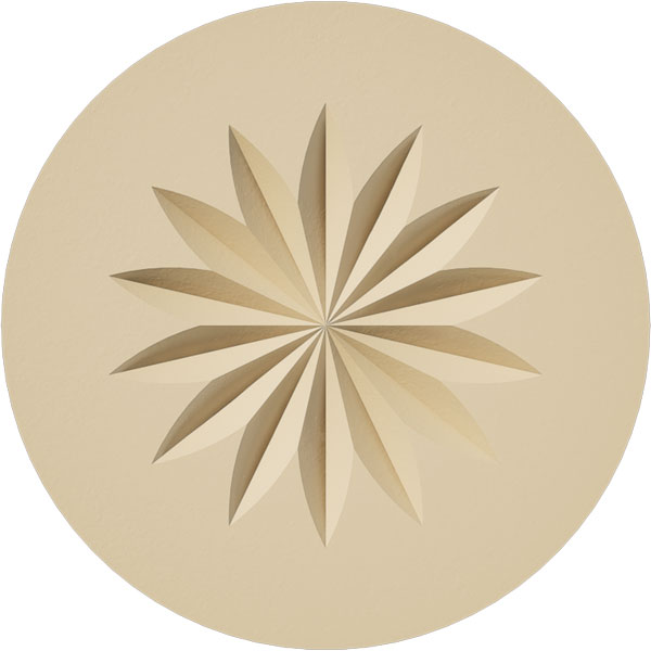 Ekena Millwork ROSS060X060X125GRY09