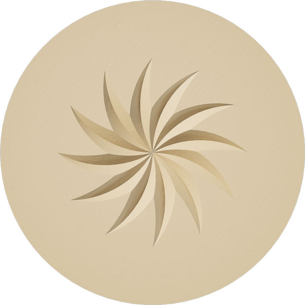 Ekena Millwork ROSS040X040X150GRY12