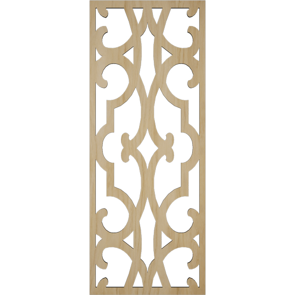 Ekena Millwork WALW22X55X0375HOPWO