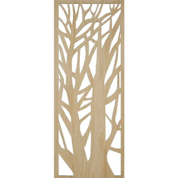 Ekena Millwork WALW32X80X0375BRCWO