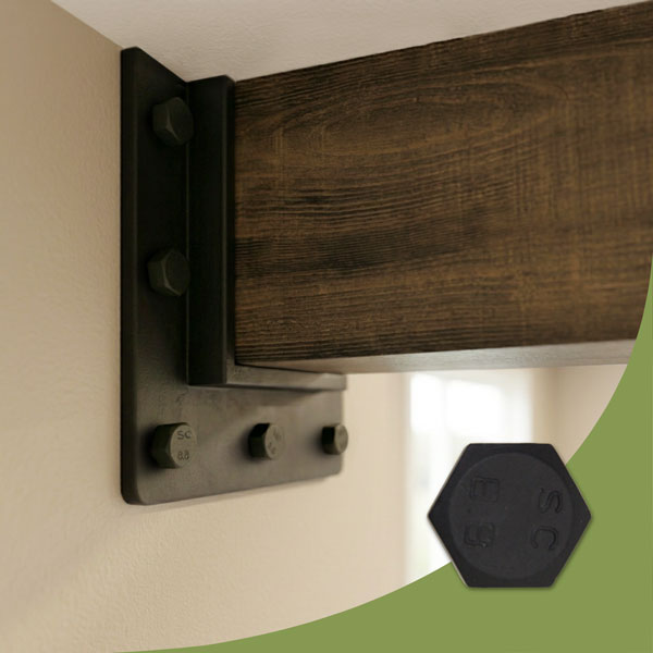 Ekena Millwork BLTU050X100HBDBL