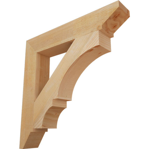 Ekena Millwork BKT04X24X24BOA07RDF