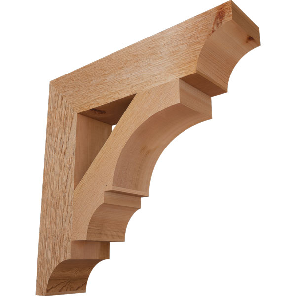 Ekena Millwork BKT04X18X18BOA08RWR