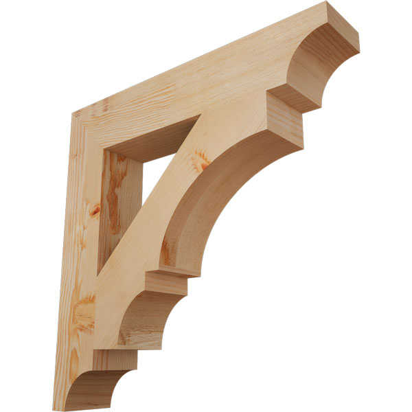 Ekena Millwork BKT04X22X22BOA08SDF