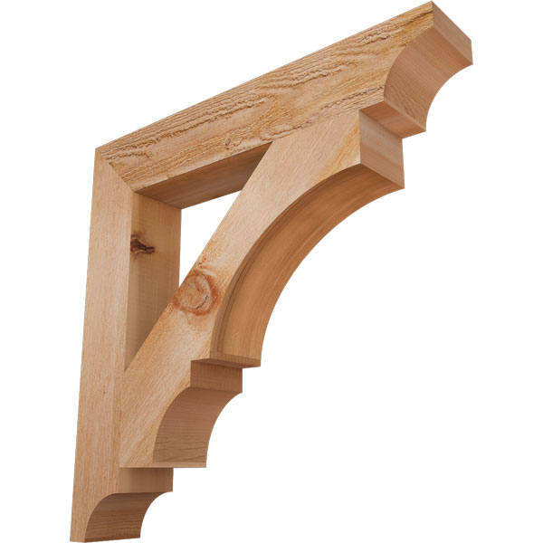 Ekena Millwork BKT04X24X24BOA08RWR