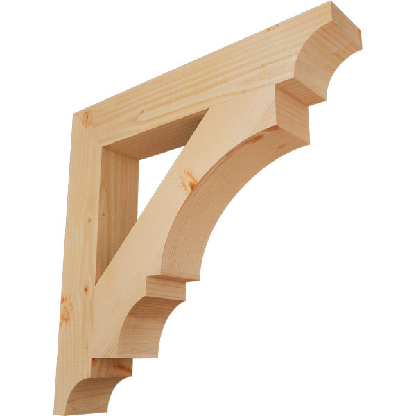 Ekena Millwork BKT04X24X24BOA08SDF