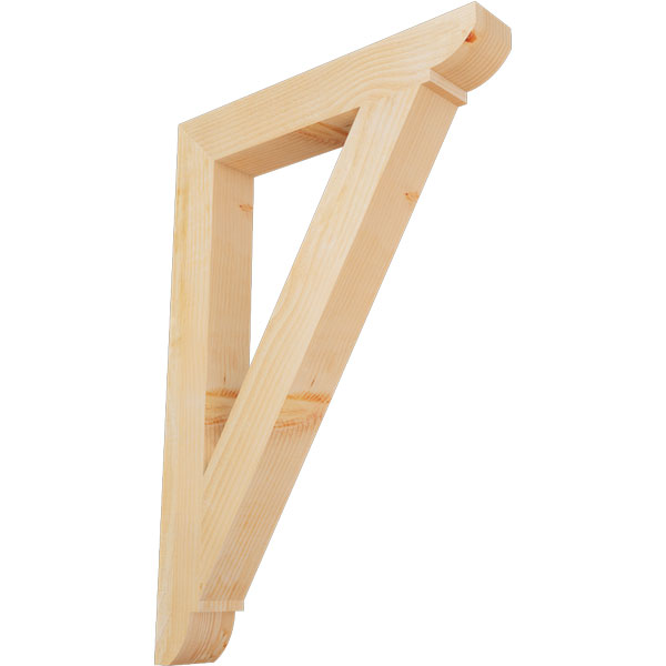 Ekena Millwork BKT04X26X38TRA09RDF