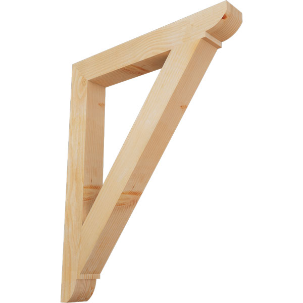 Ekena Millwork BKT04X30X38TRA09RDF