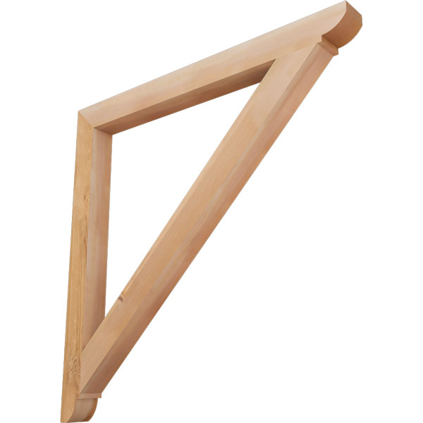 Ekena Millwork BKT04X48X48TRA09SWR