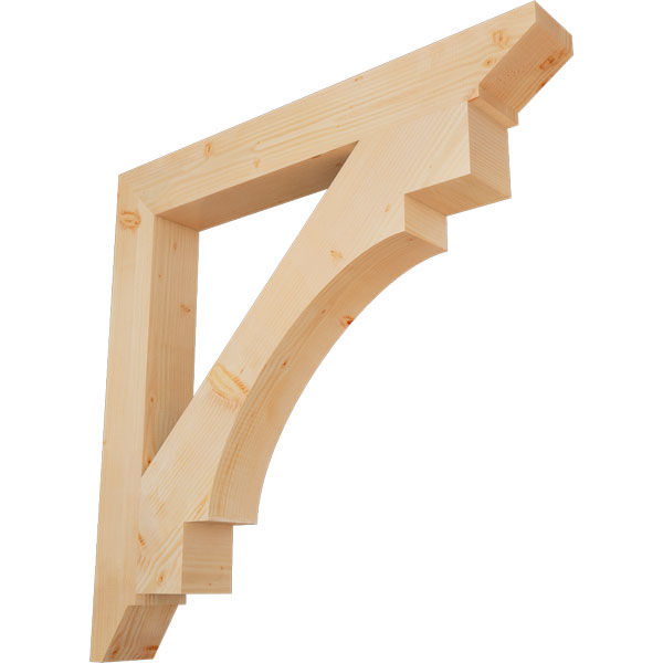 Ekena Millwork BKT06X48X48MRC07SDF