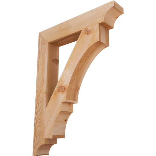 Ekena Millwork BKT06X36X48BOA08RWR