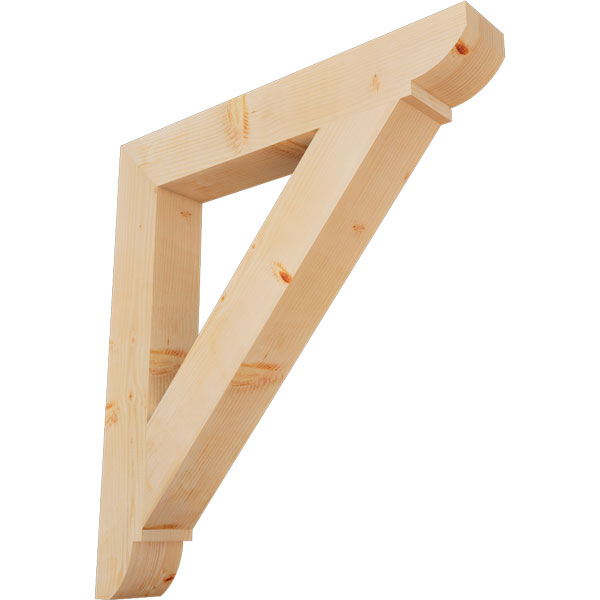 Ekena Millwork BKT06X40X44TRA09SDF