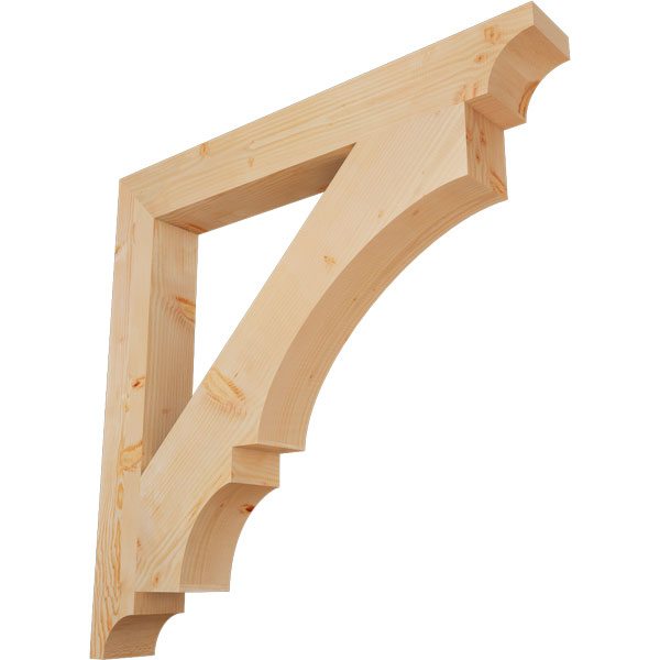Ekena Millwork BKT06X48X48BOA08SDF