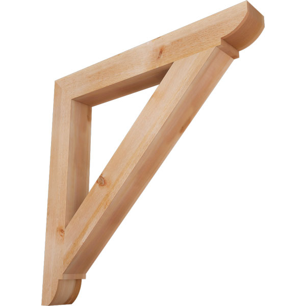 Ekena Millwork BKT06X48X48TRA09RWR