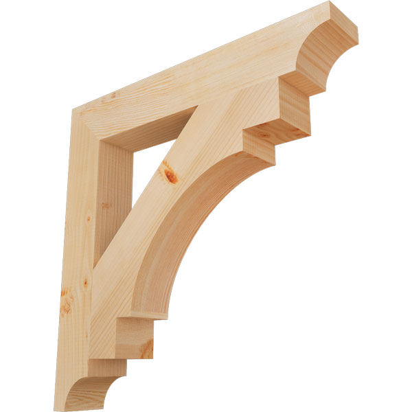 Ekena Millwork BKT04X26X26MRC08SDF
