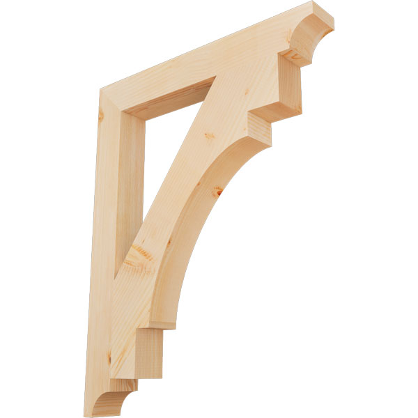 Ekena Millwork BKT04X30X38MRC08SDF