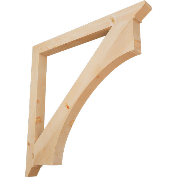 Ekena Millwork BKT04X48X48WTL07SDF