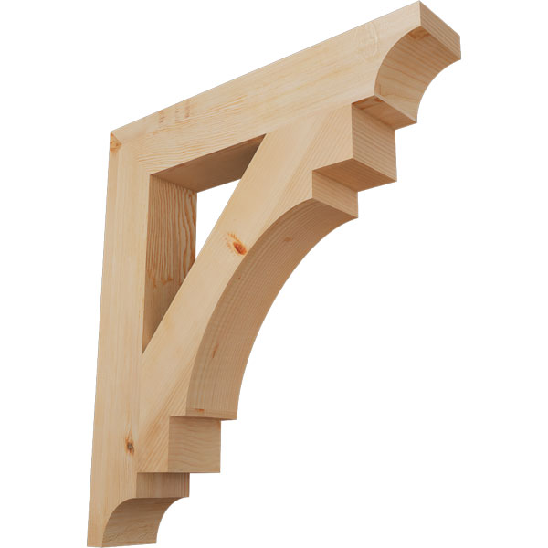 Ekena Millwork BKT06X34X38MRC08SDF