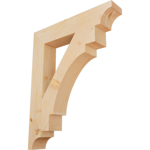 Ekena Millwork BKT06X34X42MRC08SDF