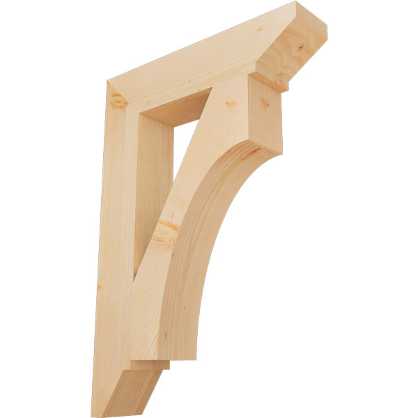 Ekena Millwork BKT06X28X40WTL07SDF