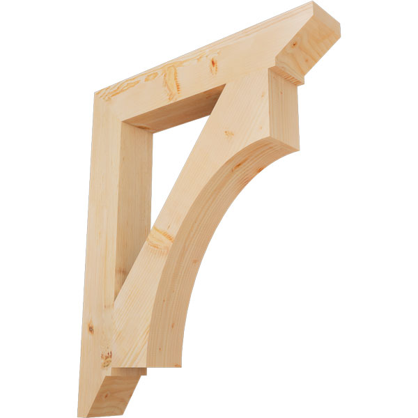 Ekena Millwork BKT06X36X44WTL07SDF
