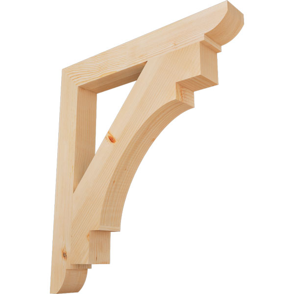 Ekena Millwork BKT04X30X34MRC09SDF