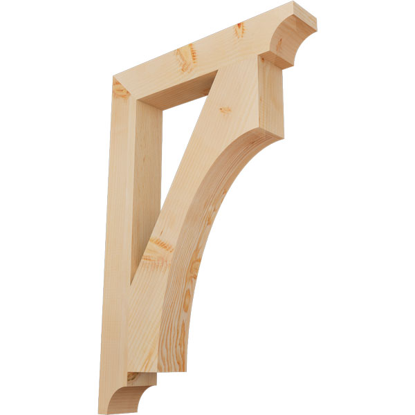 Ekena Millwork BKT04X24X36WTL08SDF