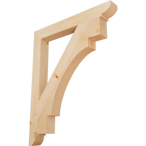 Ekena Millwork BKT04X34X42MRC09SDF