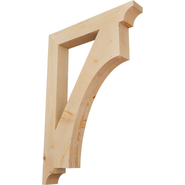 Ekena Millwork BKT04X28X40WTL08SDF