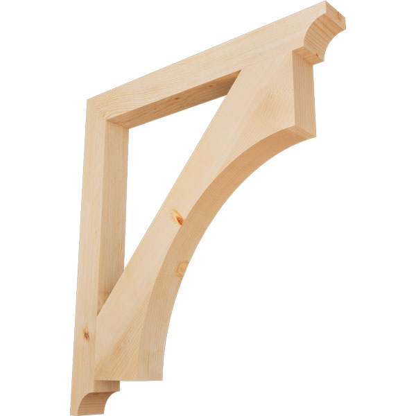 Ekena Millwork BKT04X36X40WTL08SDF