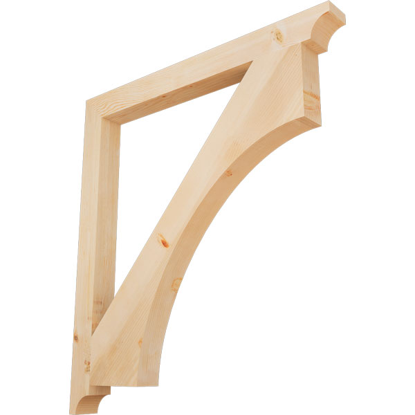 Ekena Millwork BKT04X44X48WTL08SDF