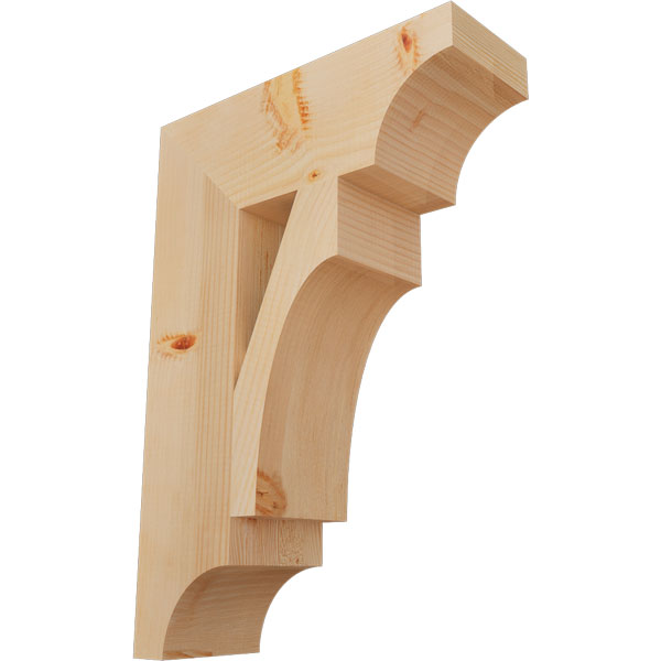 Ekena Millwork BKT06X18X26WTL08SDF