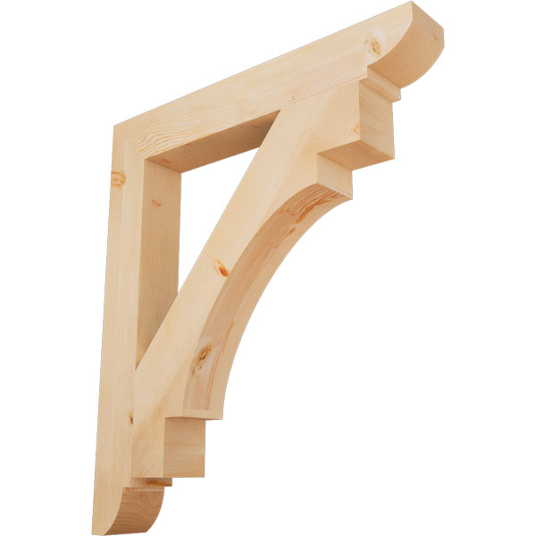 Ekena Millwork BKT06X42X48MRC09SDF
