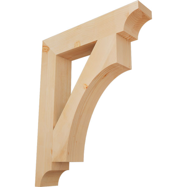 Ekena Millwork BKT06X32X40WTL08SDF