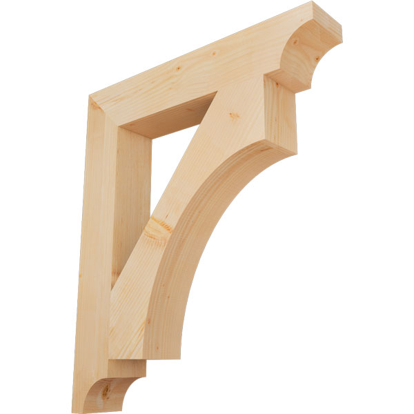 Ekena Millwork BKT06X34X40WTL08SDF