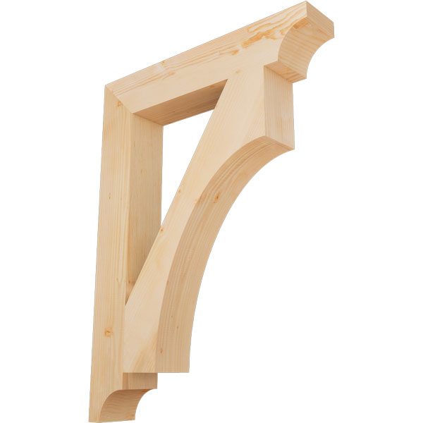 Ekena Millwork BKT06X34X46WTL08SDF