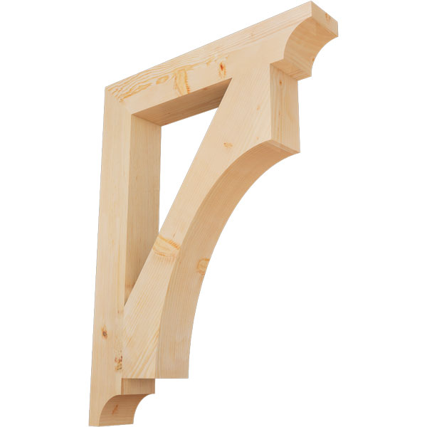 Ekena Millwork BKT06X36X48WTL08SDF
