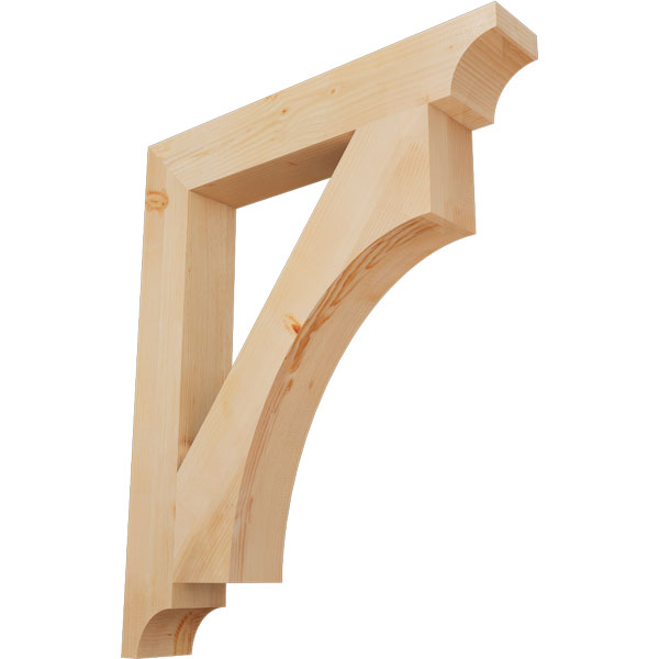 Ekena Millwork BKT06X38X46WTL08SDF