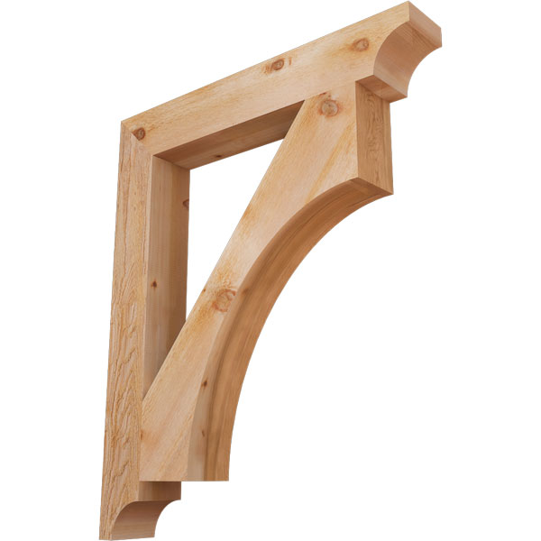 Ekena Millwork BKT06X40X48WTL08RWR