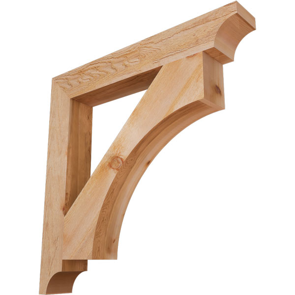 Ekena Millwork BKT06X42X42WTL08RWR