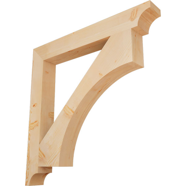 Ekena Millwork BKT06X48X48WTL08SDF