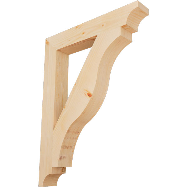 Ekena Millwork BKT04X26X34FST08SDF