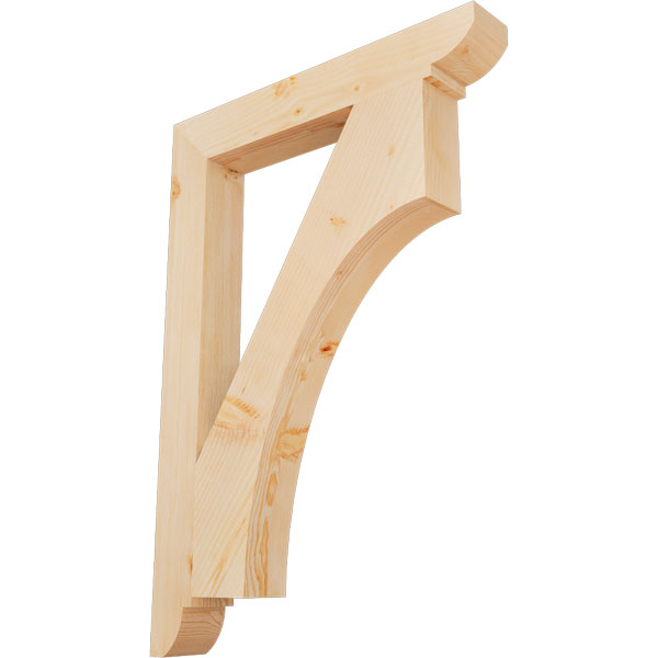 Ekena Millwork BKT04X28X40WTL09SDF