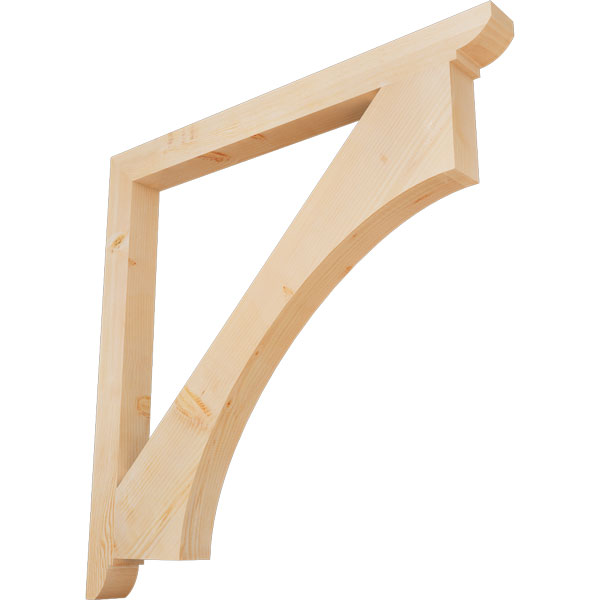 Ekena Millwork BKT04X48X48WTL09SDF