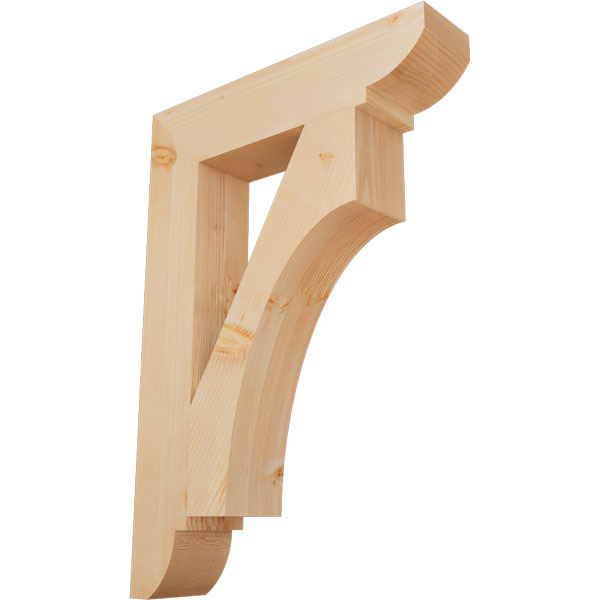 Ekena Millwork BKT06X28X40WTL09SDF