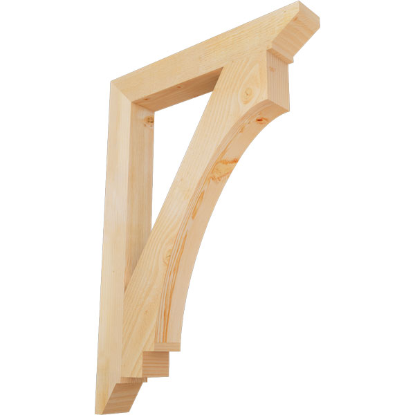 Ekena Millwork BKT04X28X40IMP07RDF
