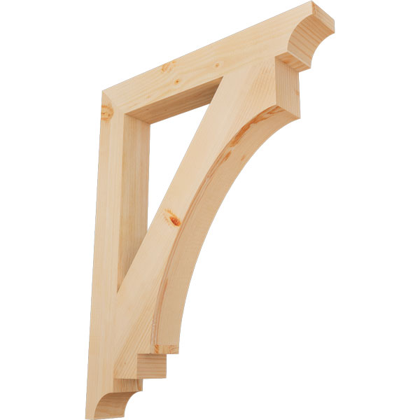 Ekena Millwork BKT04X28X36IMP08SDF